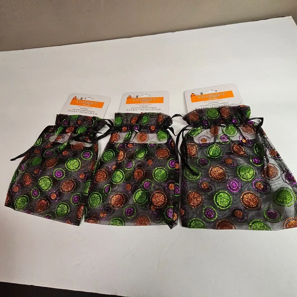 New Halloween Organza & Glitter 6